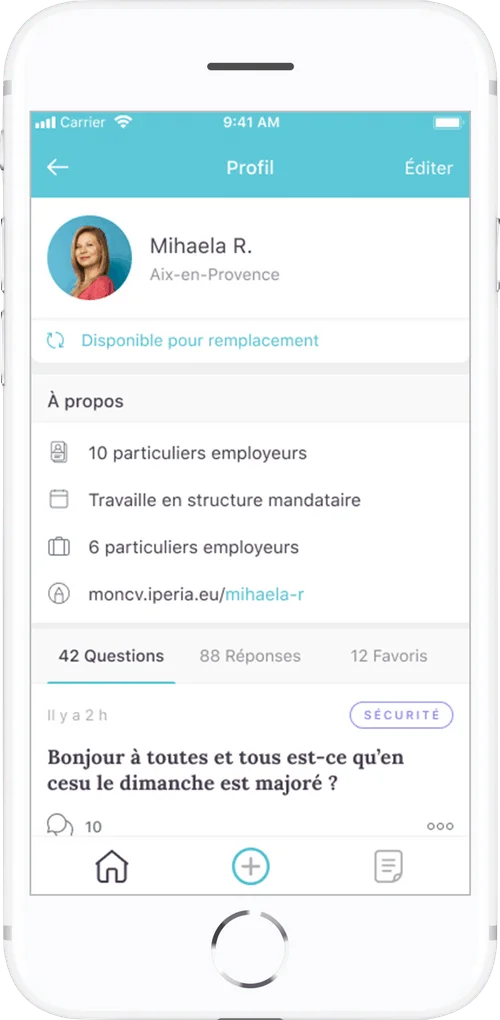 agence digitale digitz lyon - ravie by iperia - react native - symfony