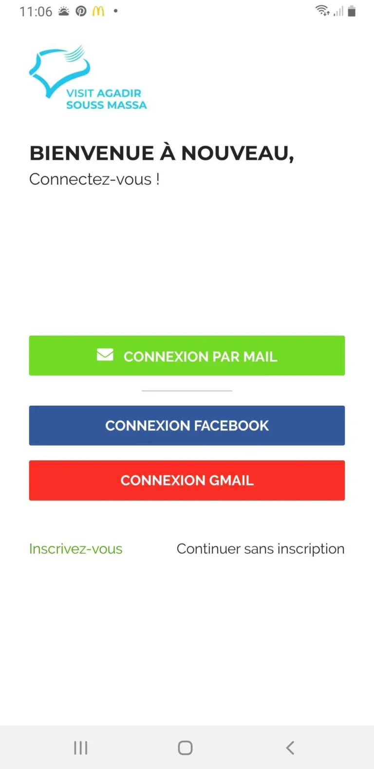 agence digitale digitz lyon - visitagadir - symfony - react native